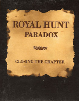 PARADOX CLOSING THE CHAPTERジャケット画像